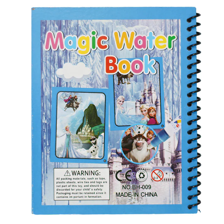 Reusable Magic Water Painting Book for Kids